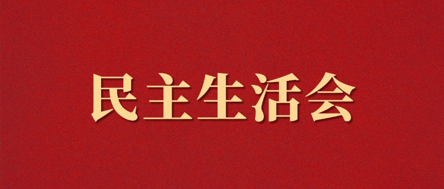 巴南区检察院党组召开2024年度民主生活会